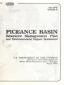 Cover image for Piceance basin resource management plan and environmental impact statement