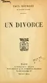 Cover image for Un divorce.