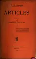 Cover image for Articles