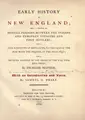 Cover image for Early history of New England