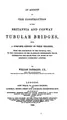 Cover image for An account of the construction of the Britannia and Conway tubular bridges