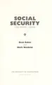 Cover image for Social security