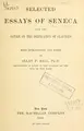 Cover image for Selected essays
