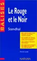 Cover image for Le rouge et le noir, Stendhal