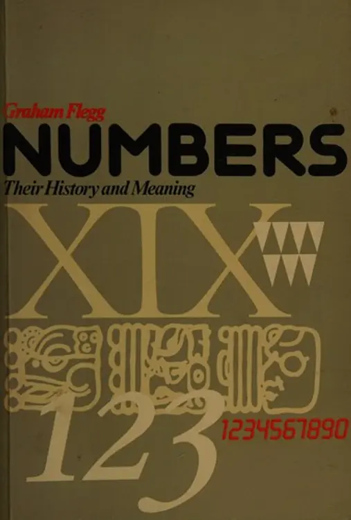 Numbers: their history and meaning cover