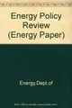Cover image for Energy Policy Review.