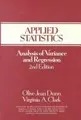 Cover image for Applied statistics