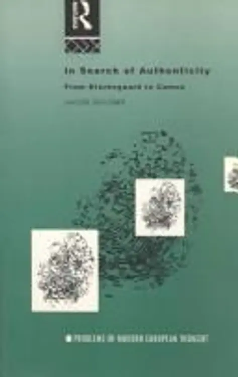 In search of authenticity: from Kierkegaard to Camus cover