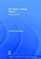 Cover image for Work of Music Theory