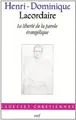 Cover image for La liberté de la parole évangélique