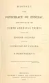 Cover image for History of the conspiracy of Pontiac, and the war of the North American tribes against the English colonies after the conquest of Canada