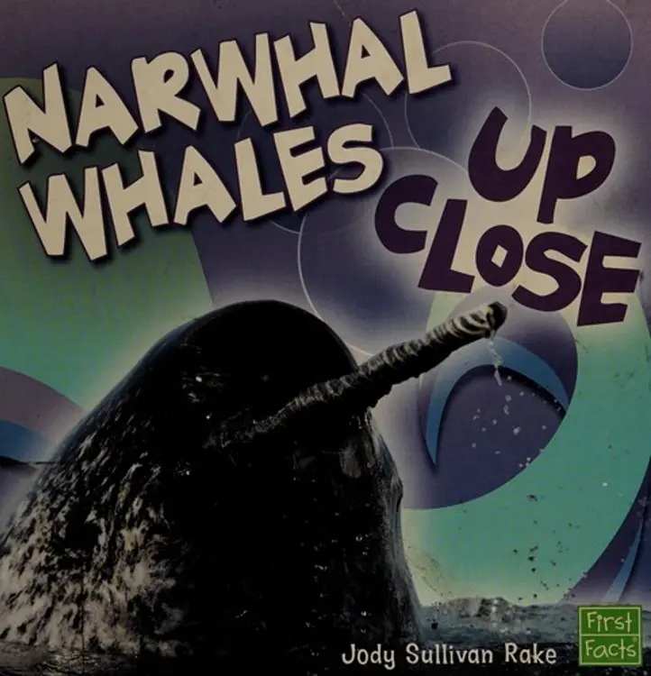 Narwhal whales up close cover