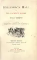 Cover image for Hillingdon Hall or The cockney squire.
