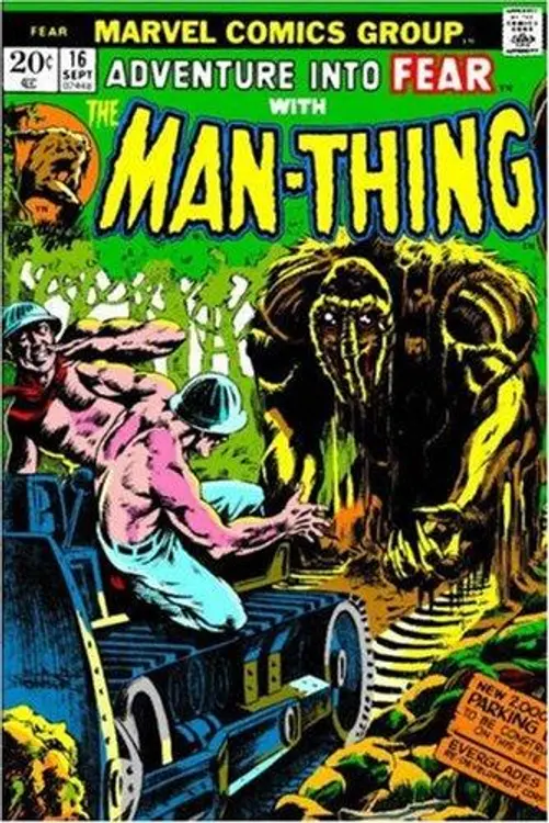 Essential Man-Thing, Vol. 1 cover