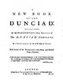 Cover image for A New Book of the Dunciad