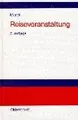 Cover image for Reiseveranstaltung. Lehr- und Handbuch.