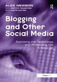 Cover image for Blogging and other social media