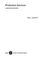 Cover image for Production functions