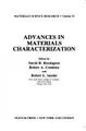 Cover image for Advances in Materials Characterization (Materials Science Research, V. 15)