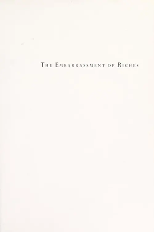 The embarrassment of riches: an interpretation of dutch culture in the golden age cover