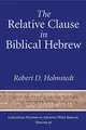 Cover image for Relative Clause in Biblical Hebrew