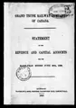 Cover image for Statement of the revenue and capital accounts for the half-year ended June 30, 1865