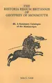 Cover image for Historia Regum Britannie of Geoffrey of Monmouth III