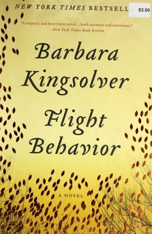 Flight behavior: a novel cover