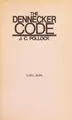 Cover image for The Dennecker code