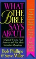 Cover image for What the Bible Says About