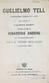 Cover image for Guglielmo Tell