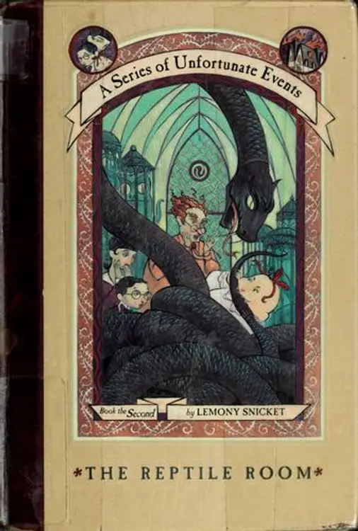 The Reptile Room (A Series of Unfortunate Events #2) cover