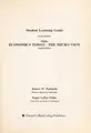 Cover image for Student learning guide to accompany Miller economics today