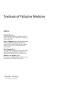 Cover image for Textbook of palliative medicine