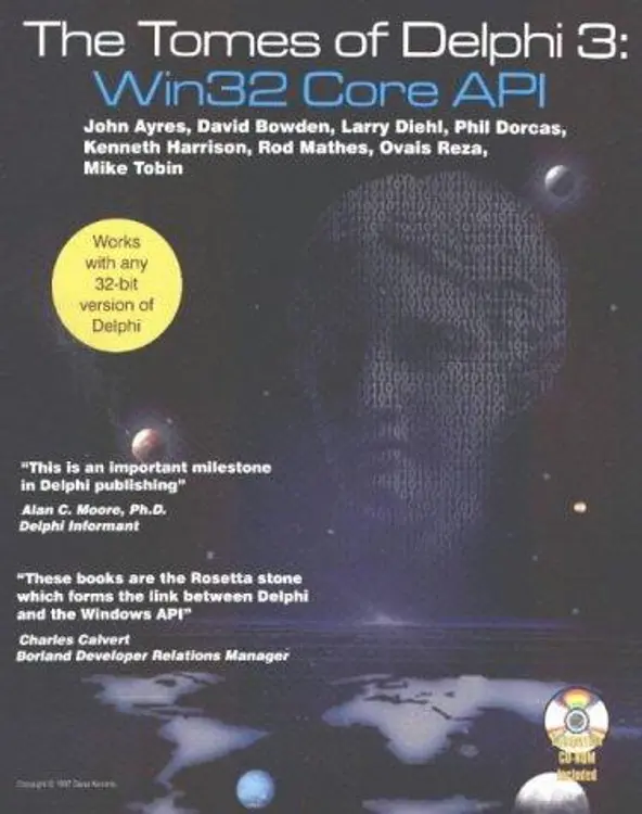 The Tomes of Delphi 3: Win32 Core Api cover