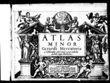 Cover image for Atlas minor Geradi Mercatoris à I. Hondio plurimis aeneis tabulis auctus atque illustratus