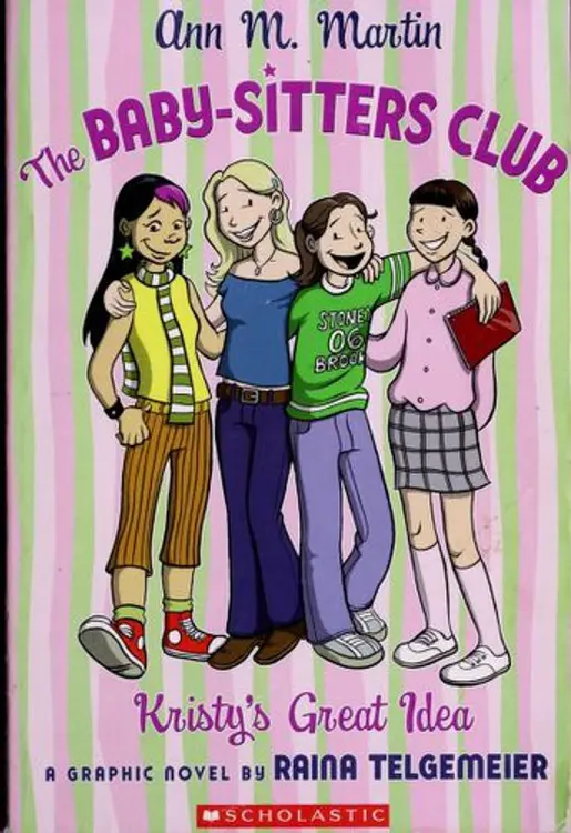 Kristy's great idea (The Babysitters Club Graphic Novels): a graphic novel cover