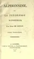 Cover image for Alphonsine