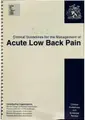 Cover image for Clinical Guidelines for the Management of Acute Low Back Pain