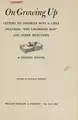 Cover image for On growing up