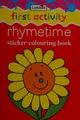 Cover image for Rhymetime sticker colouring book