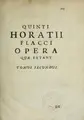 Cover image for Opera quae extant