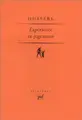 Cover image for Expérience et jugement