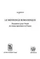 Cover image for Le mensonge romanesque