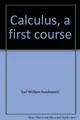 Cover image for Calculus, a first course