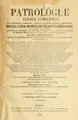 Cover image for Patrologiae cursus completus