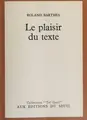 Cover image for Le plaisir du texte
