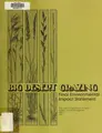 Cover image for Proposed range management program for the Big Desert area