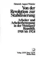 Cover image for Von der Revolution zur Stabilisierung