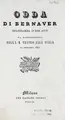 Cover image for Odda di Bernaver
